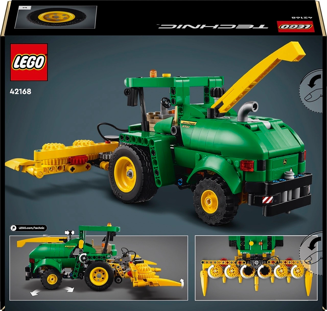 LEGO® Technic 42168 JOHN DEERE 9700 FORAGE HARVESTER
