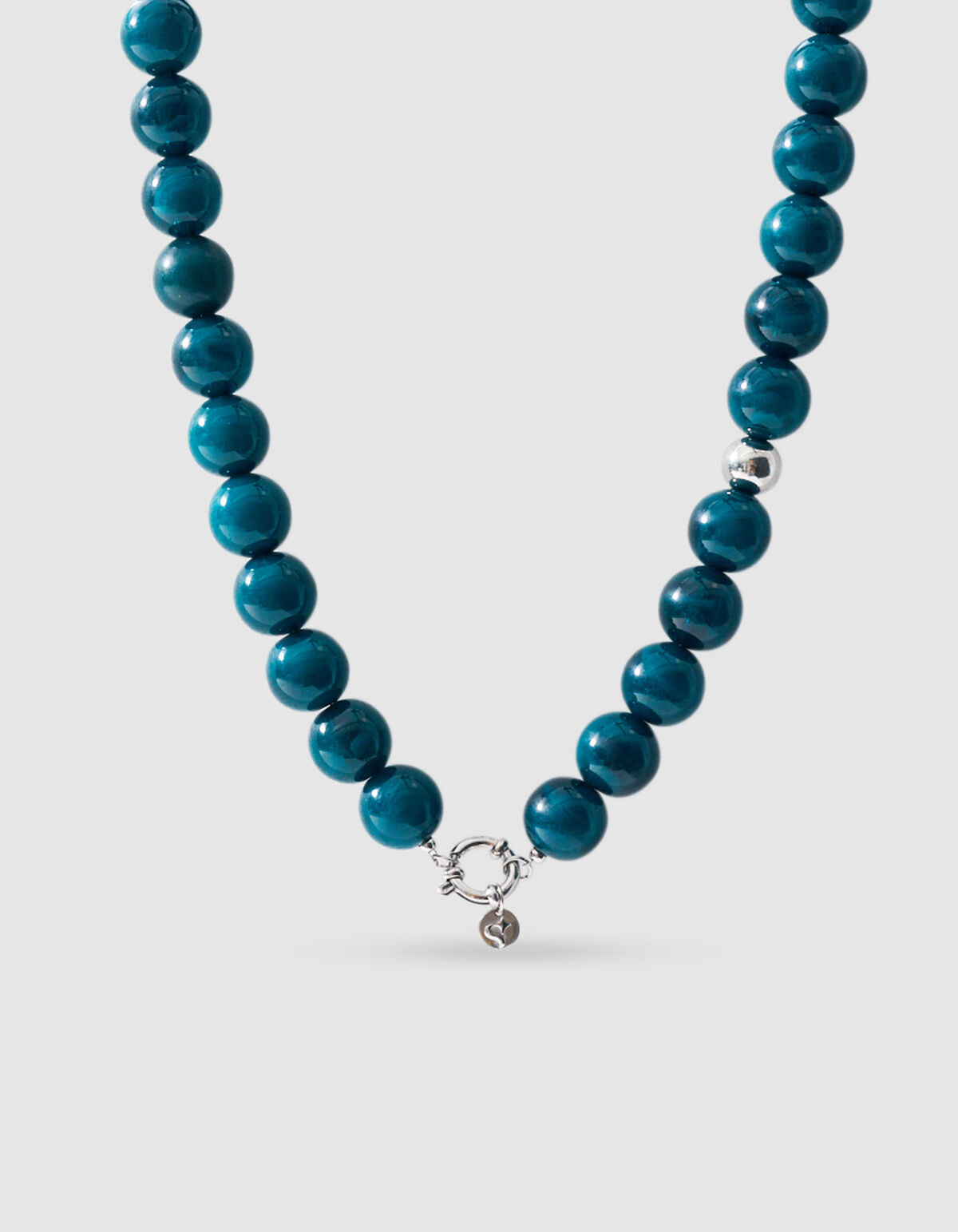 Beaded Ketting Turquoise