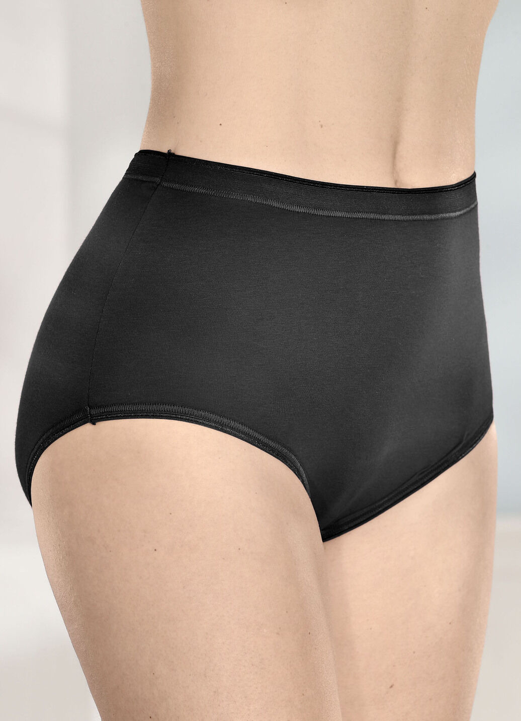 brio lingerie Fünferpack Slips mit elastischen Abschlüssen