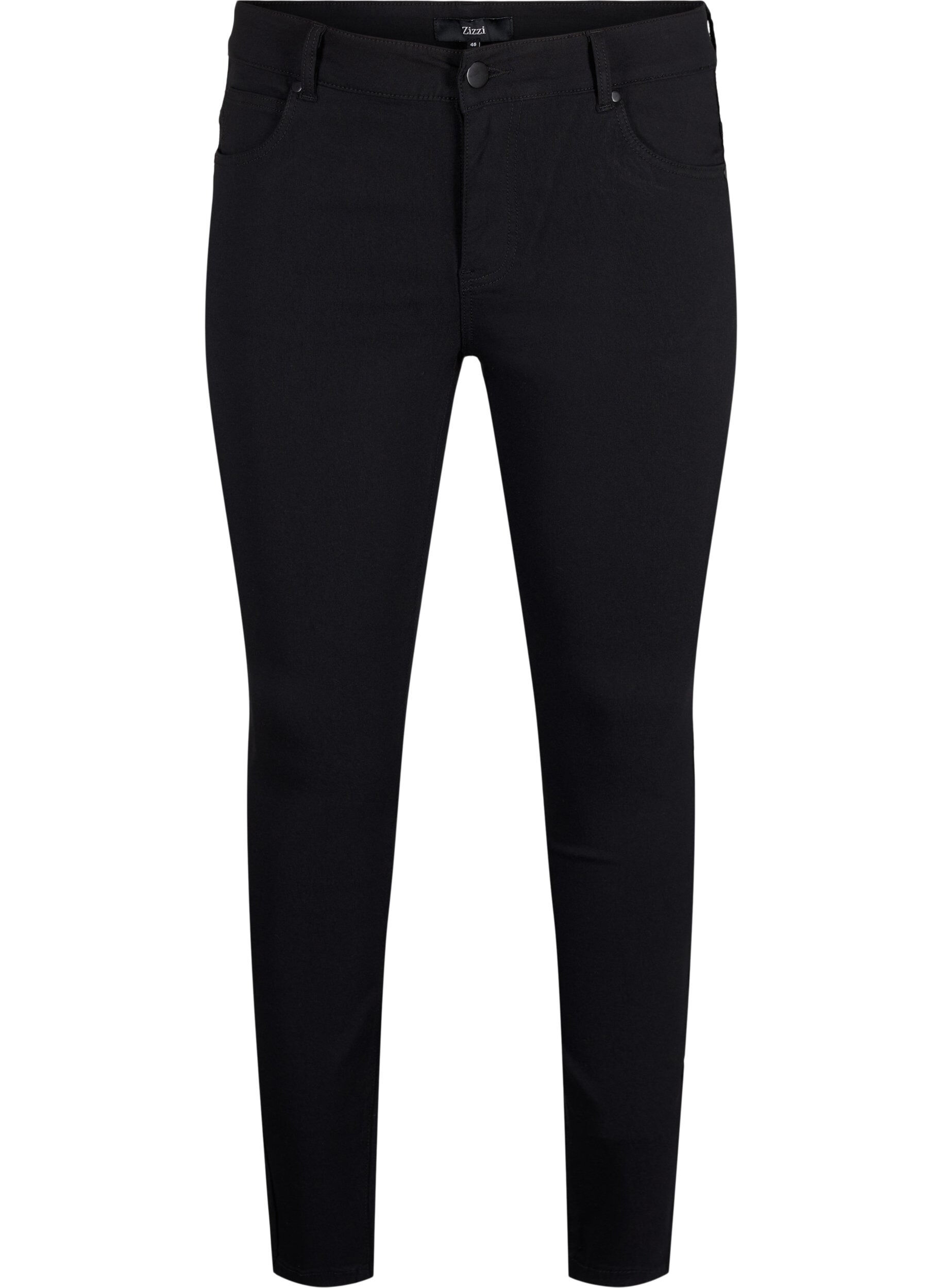 Slim fit bukser med lommer