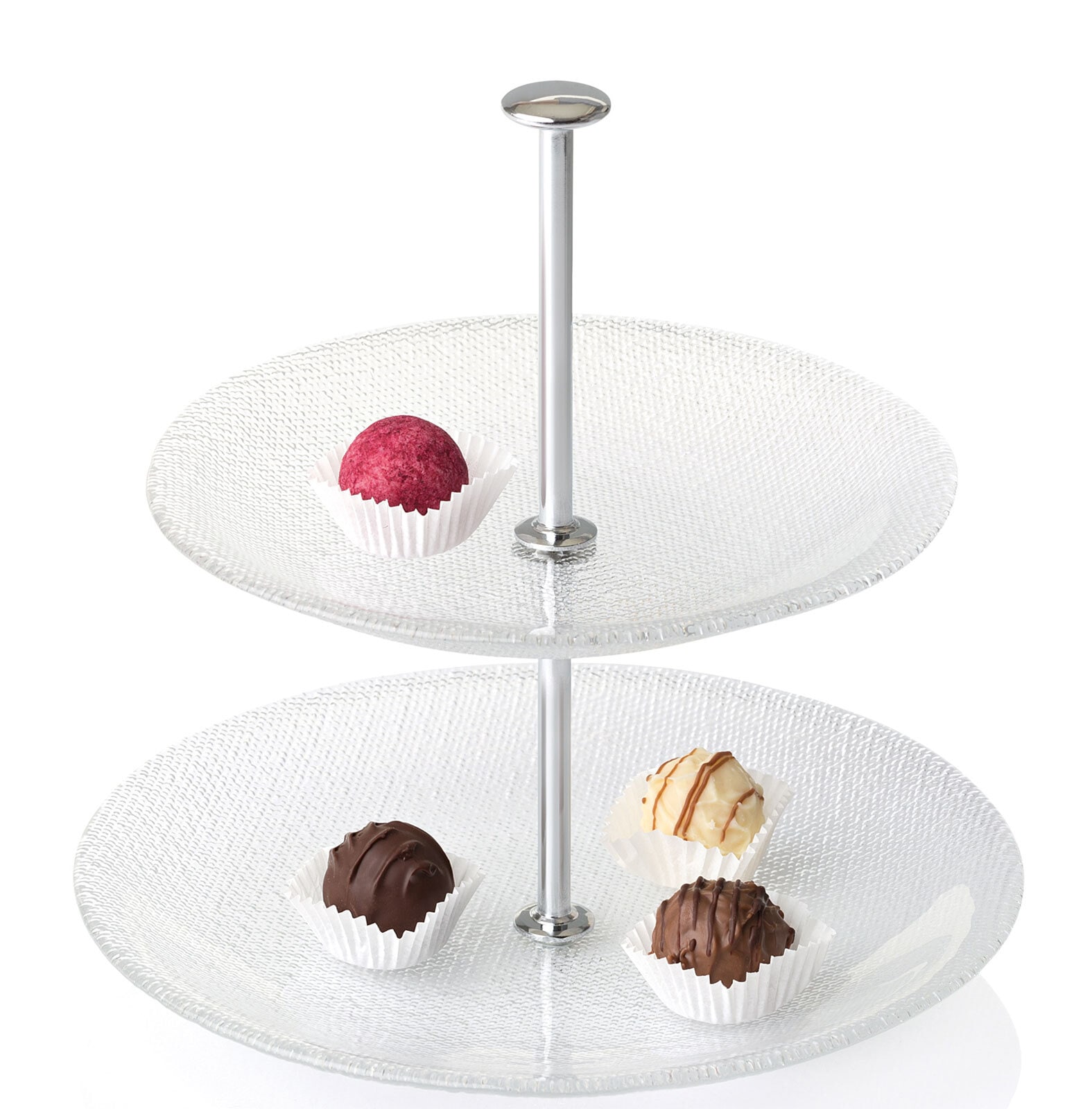 LEONARDO Etagere PRALINA 22 cm Glas