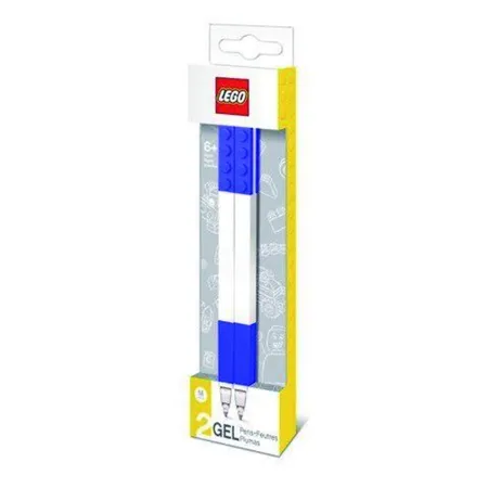 Bullyland 51503 - LEGO® Gelschreiber blau, 2 Stück