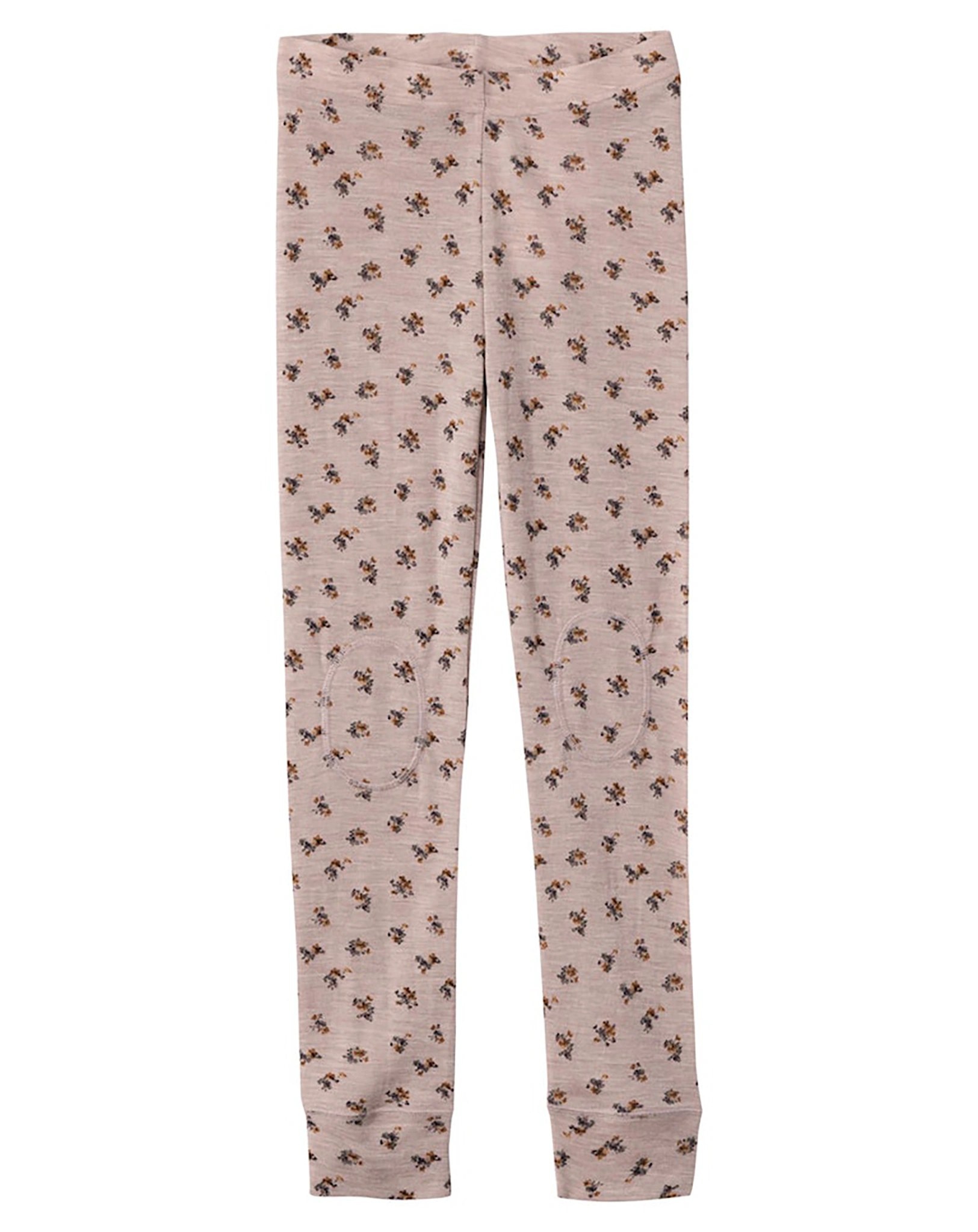 Leggings NKFWANG AOP aus Wolle in sphinx