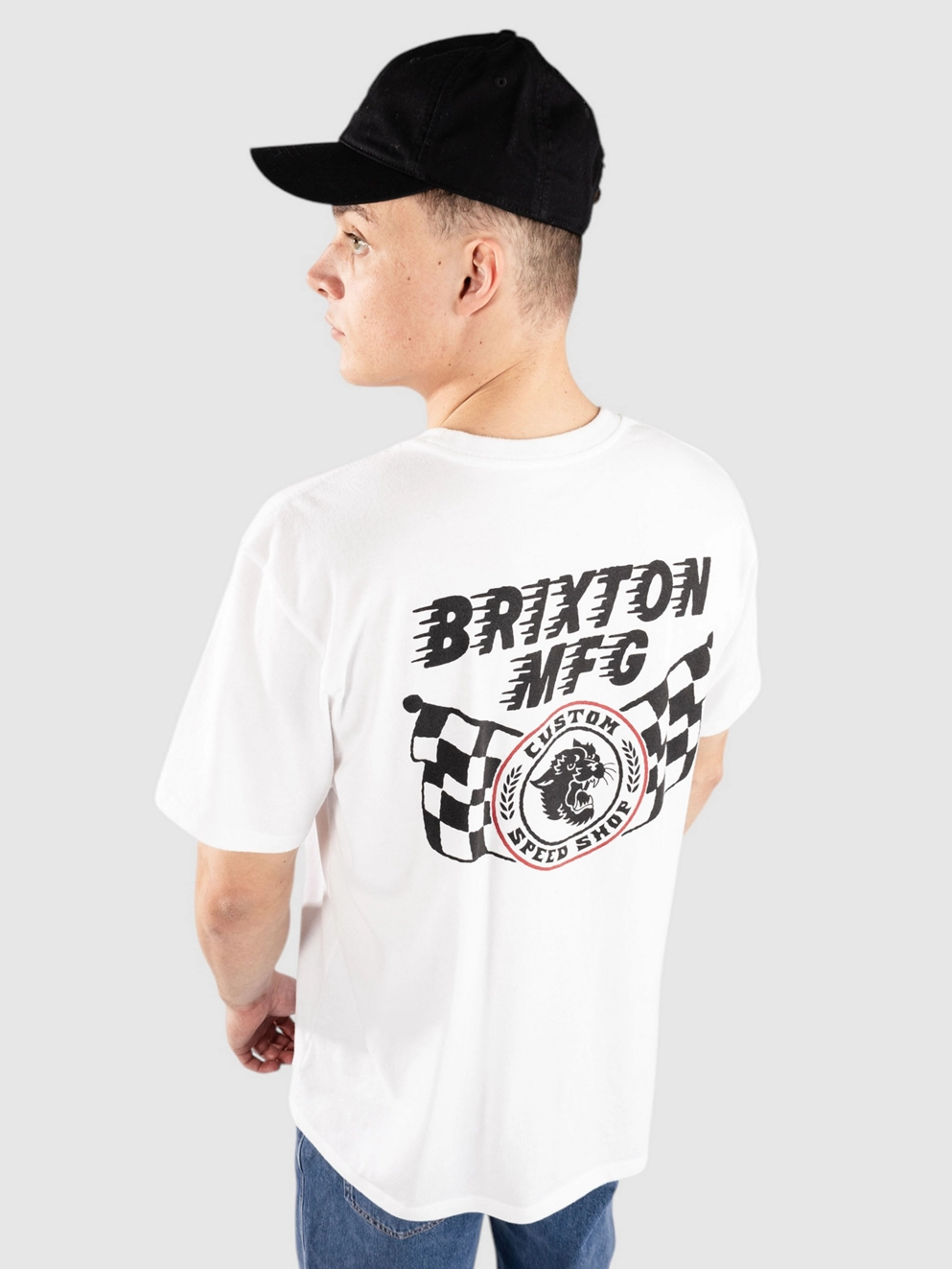Brixton Dunbar T-Shirt white