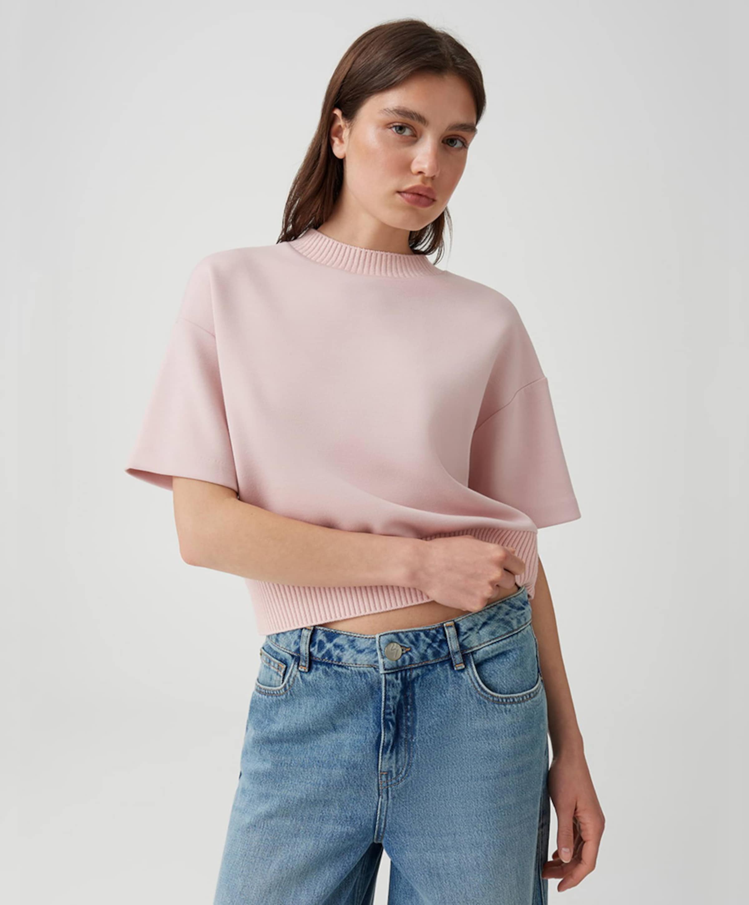 OPUS Dames sweater roze