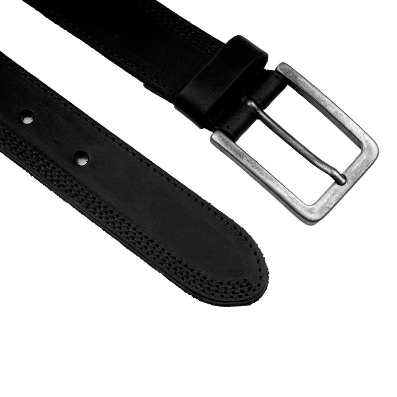 Legend Leren Riem 35329 Zwart