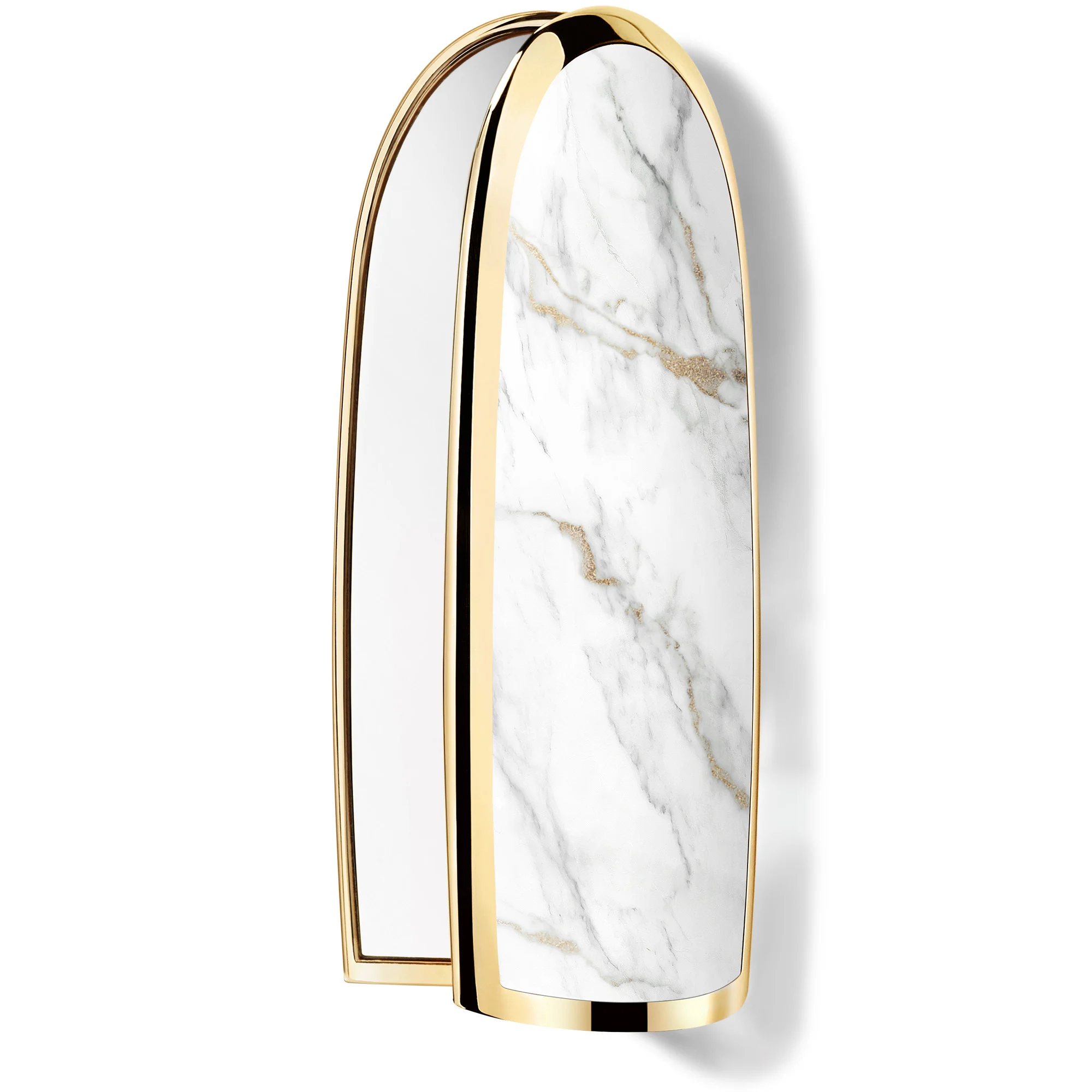 ROUGE G L'écrin bijou double miroir Le rouge à lèvres soin personnalisable |- Le Marbre