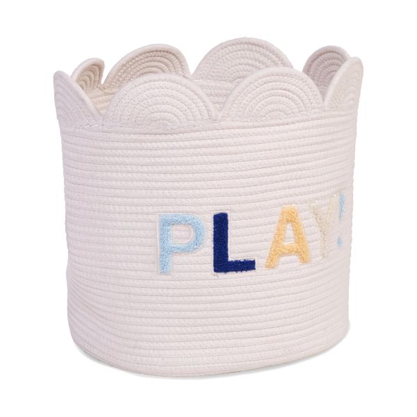 Childhome Flower Mand – 35  cm – Ecru
