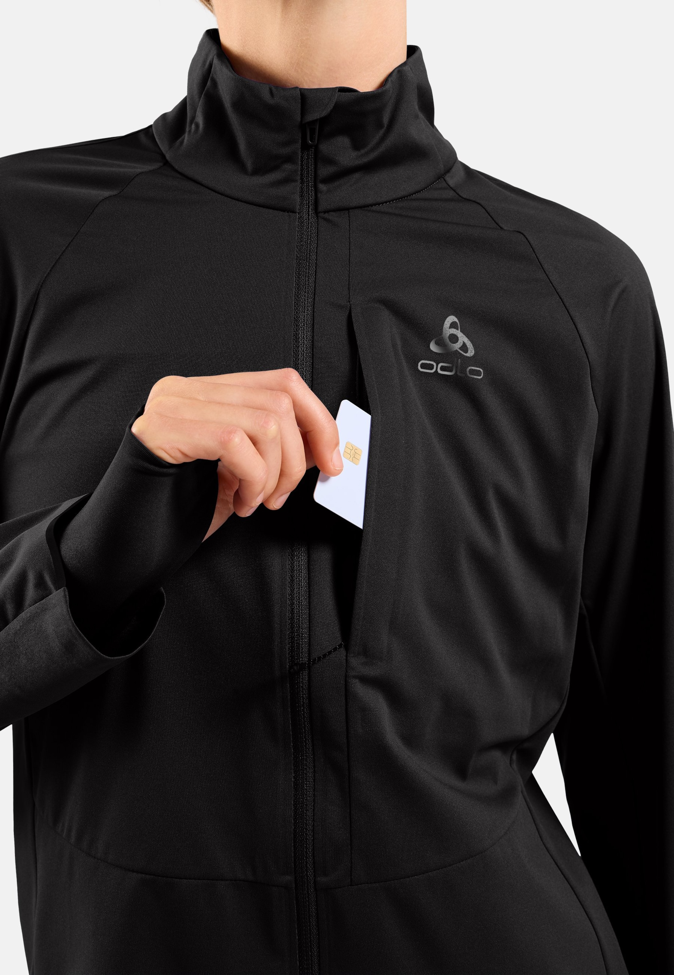 Zeroweight Pro Warm Laufjacke 2.0 in black
