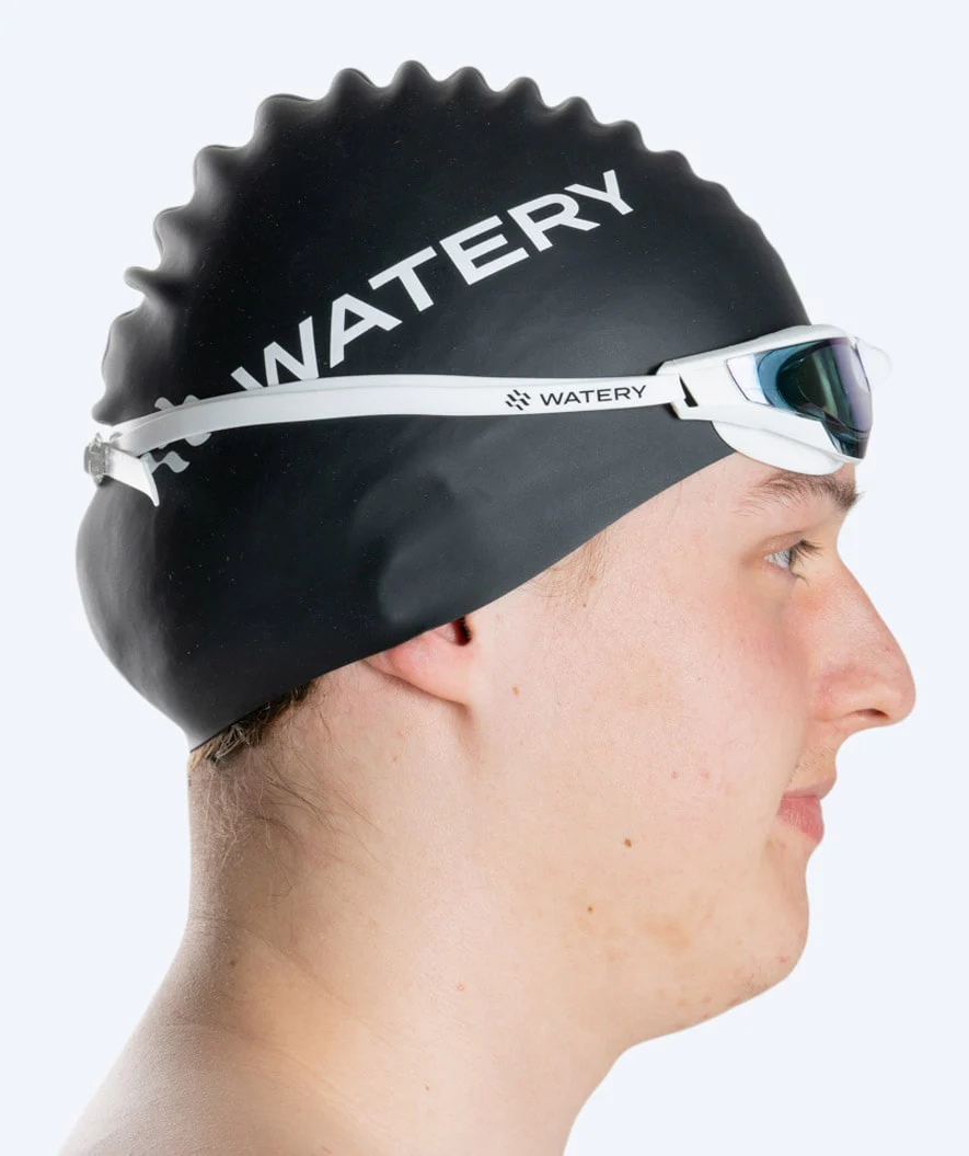 Watery svømmebriller - Instinct Ultra Mirror - Hvid/guld
