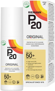 P20 Zonnebrand Original Spray SPF50+ 85ml
