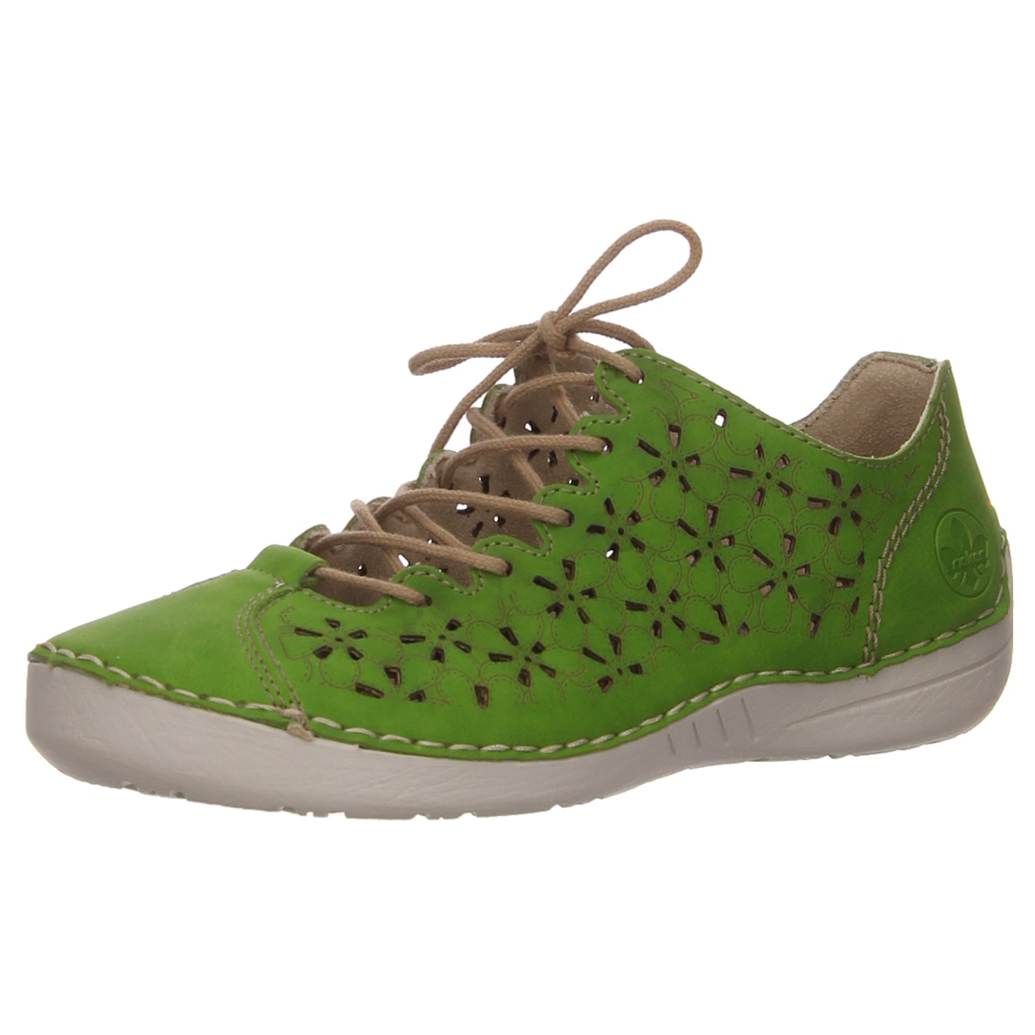 Rieker Schnürschuhe grün grün