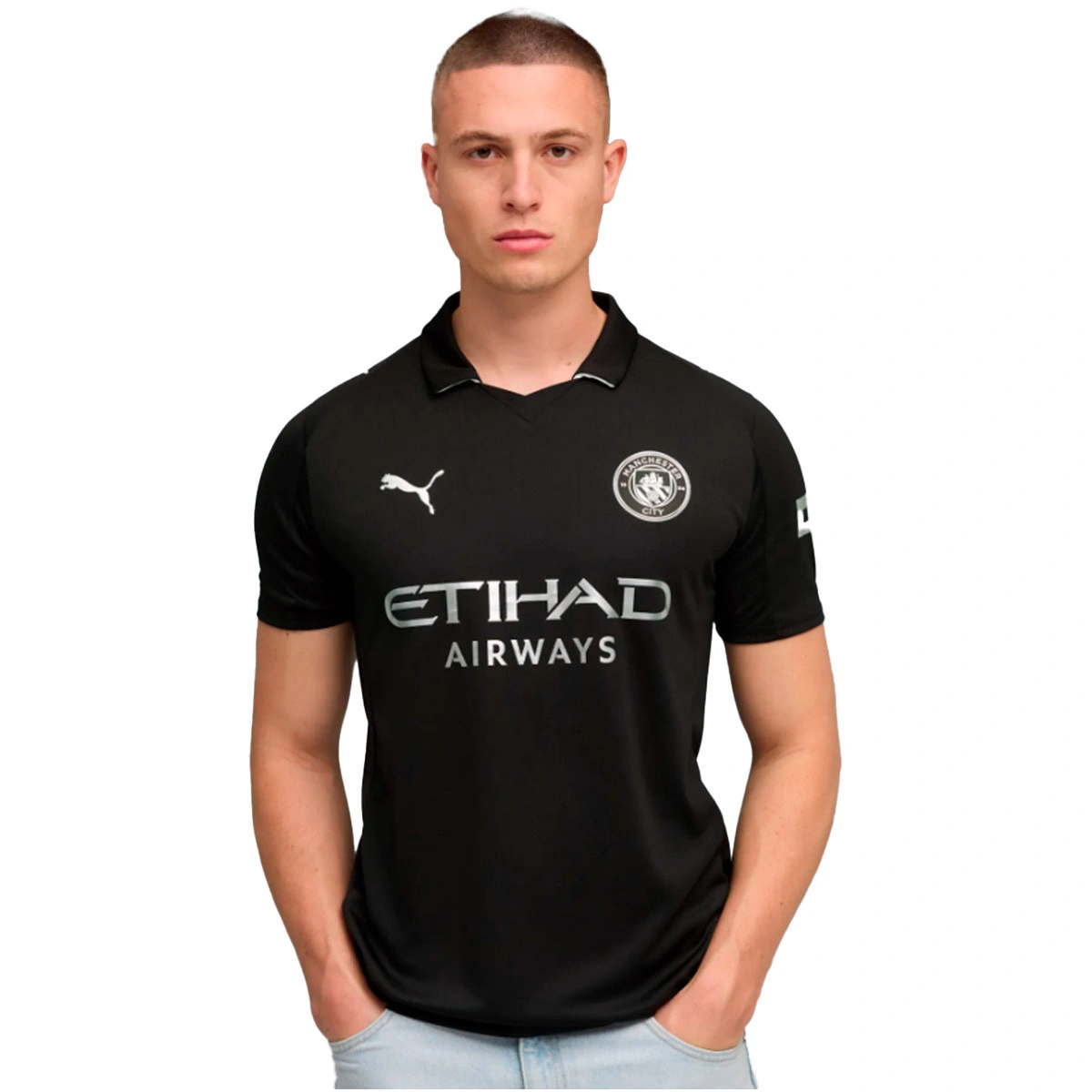 Camisola Puma Manchester City Segundo Equipamento 2025-2026