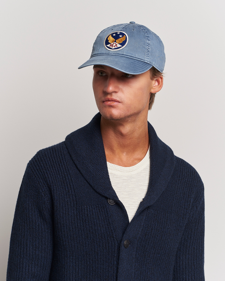 RRL Ball Cap Midnight Blue