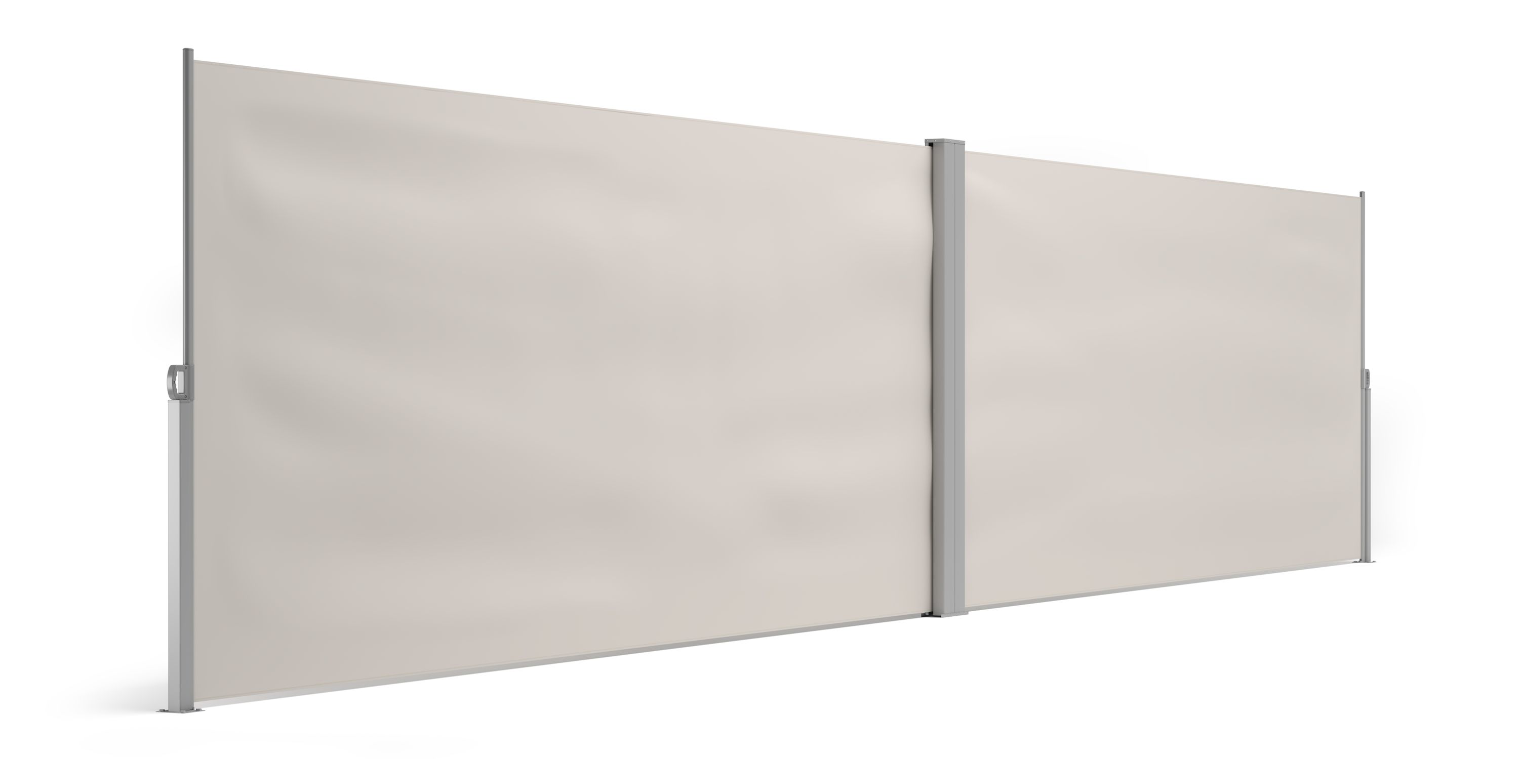 Doppelseitenmarkise VIA 160 x 800 cm beige