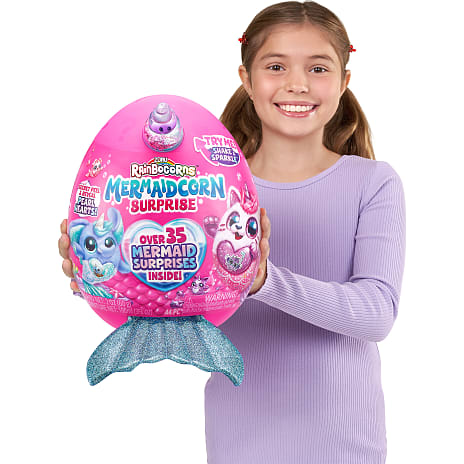 Rainbocorns Mermaidcorn Surprise bamse - assorteret