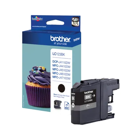 Brother LC-123BK Tintenpatrone – Schwarz