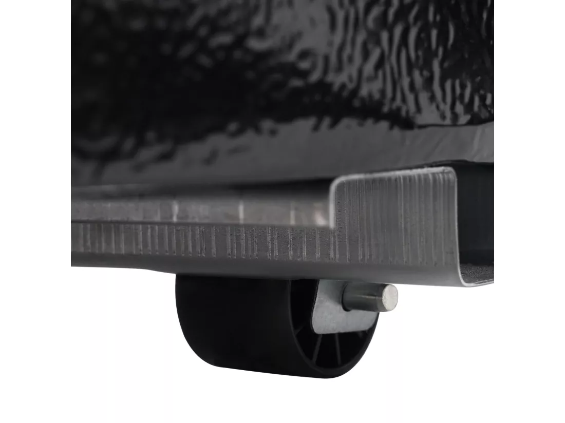 Réfrigérateur à double porte avec pieds réglables et roulettes - 72L - 120kWh/an - Faible niveau sonore de 39 dB - Classe E - 45x46x91cm