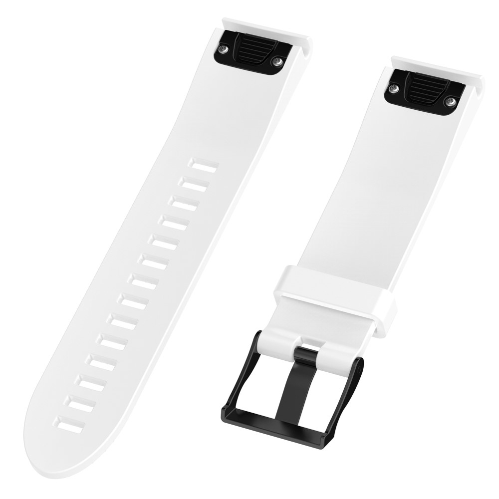 Garmin Ersatz Silikon Sport Armband mit 20mm Schnellverschluss (Gelenkumfang: 160-210mm) - Weiss