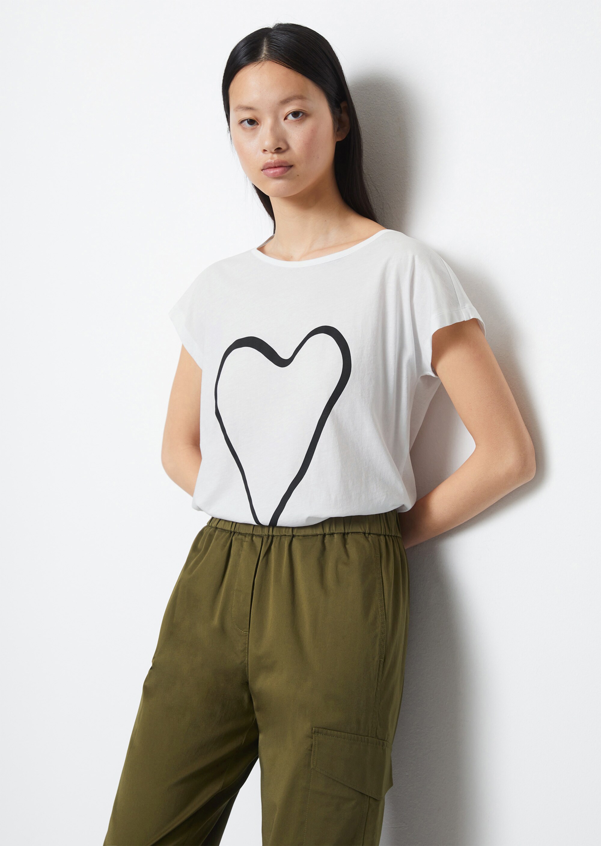 T-Shirt regularaus softem Single Jersey