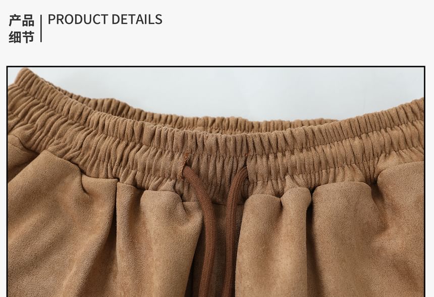 Banash - Shorts met elastische taille en letters