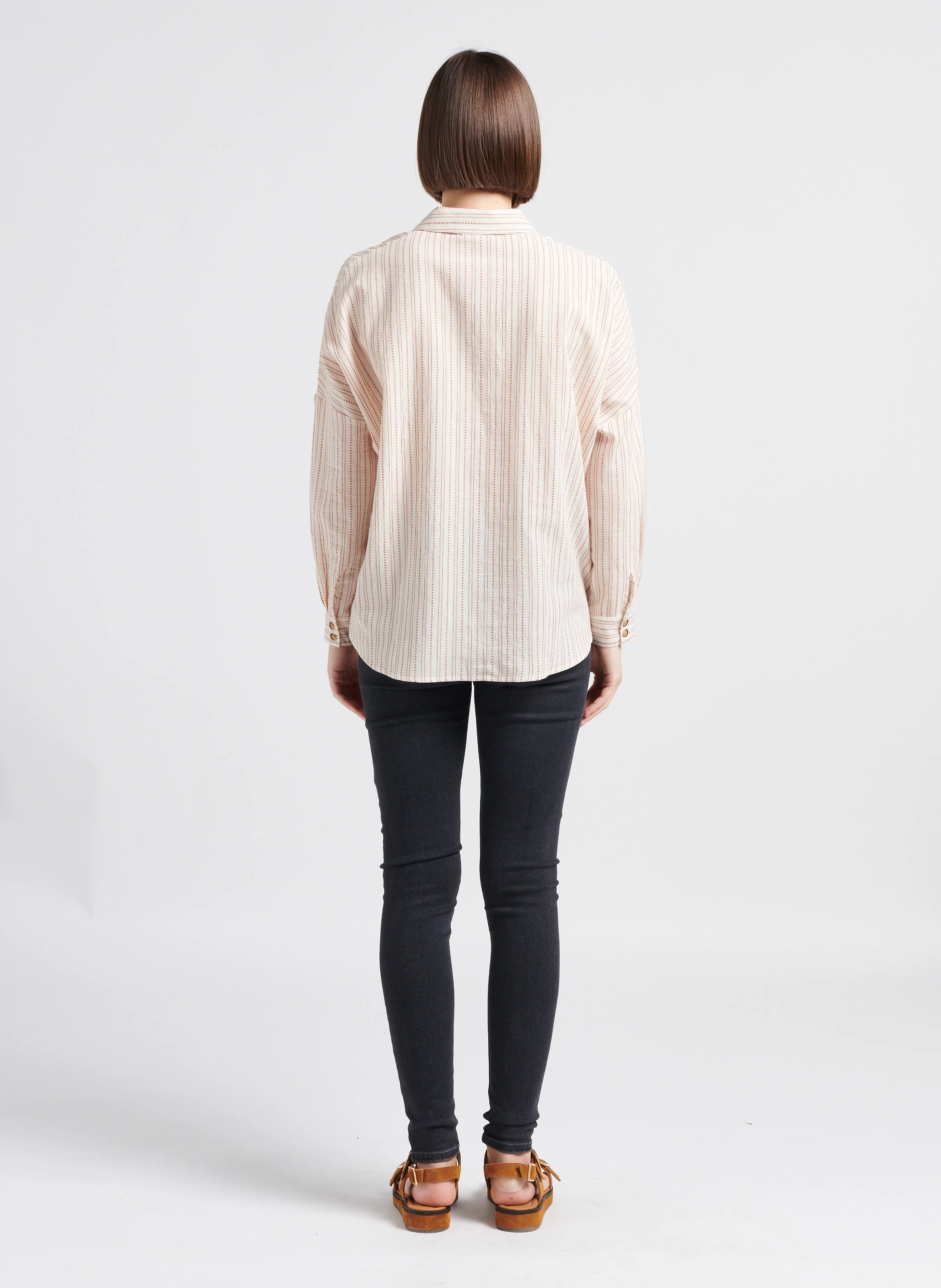 720 HIRISE SUPER SKINNY - Jean skinny taille haute en coton mélangé | Noir