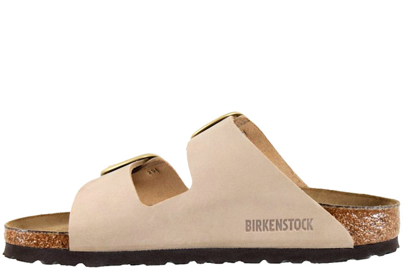BIRKENSTOCK ARIZONA BIG BUCKLE SANDCASTLE SLENTERS