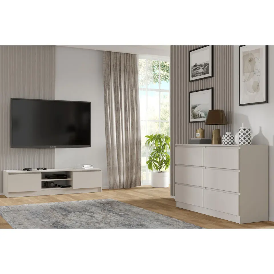 Maja dressoir S6 120 cm kashmir beige
