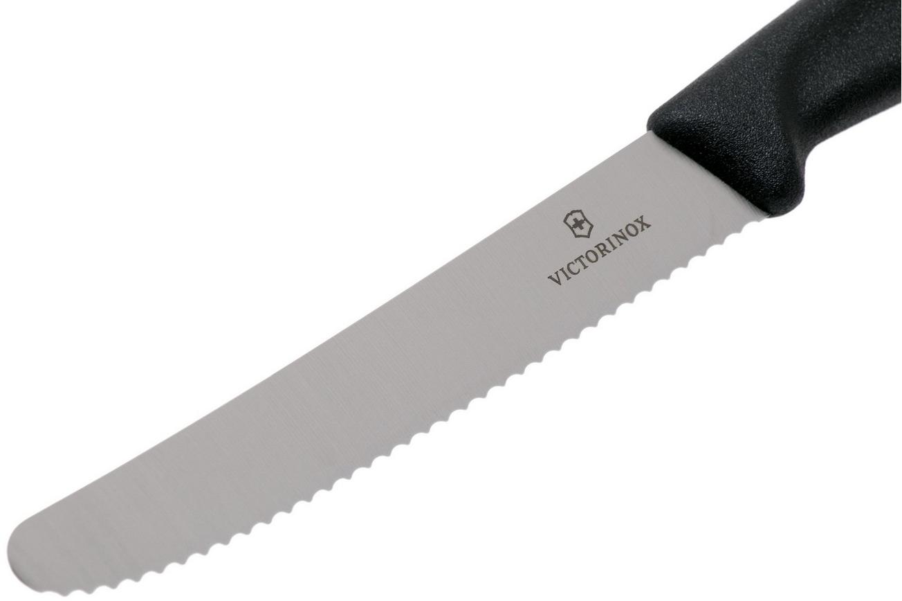 Victorinox SwissClassic 6.7833.6, 6-delige tomatenmessenset, zwart