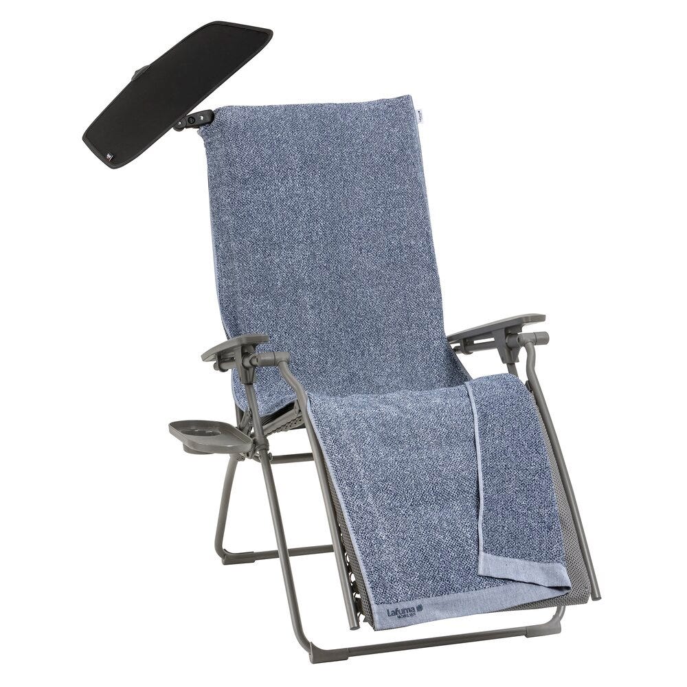 Gepolstertes Relaxsessel-Set und Zubehör Evolution BeComfort® Grau Ash Grey