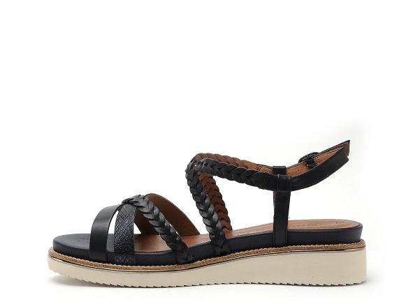 Tamaris nu pieds plats femme 28207 42 bleu