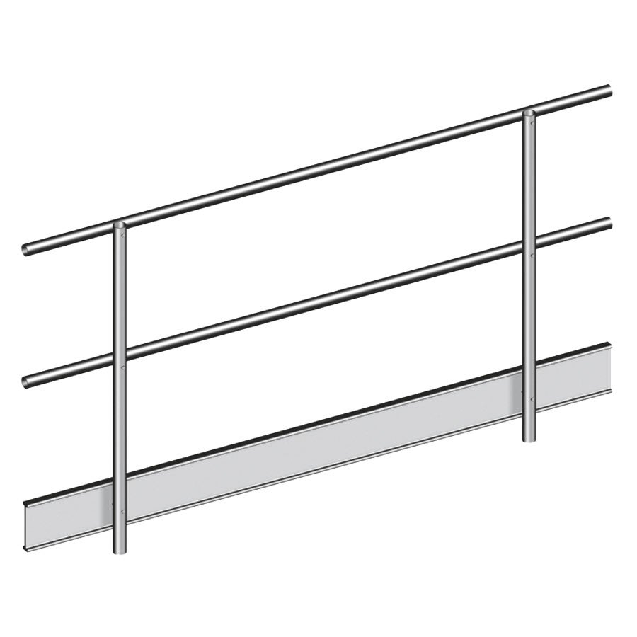 Layher dubbele leuning 2,0 m