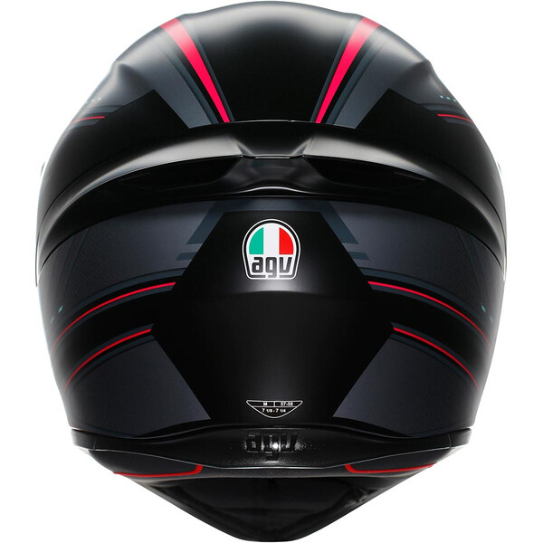 AGV - Casque K1 S Sling Noir Mat / Rose