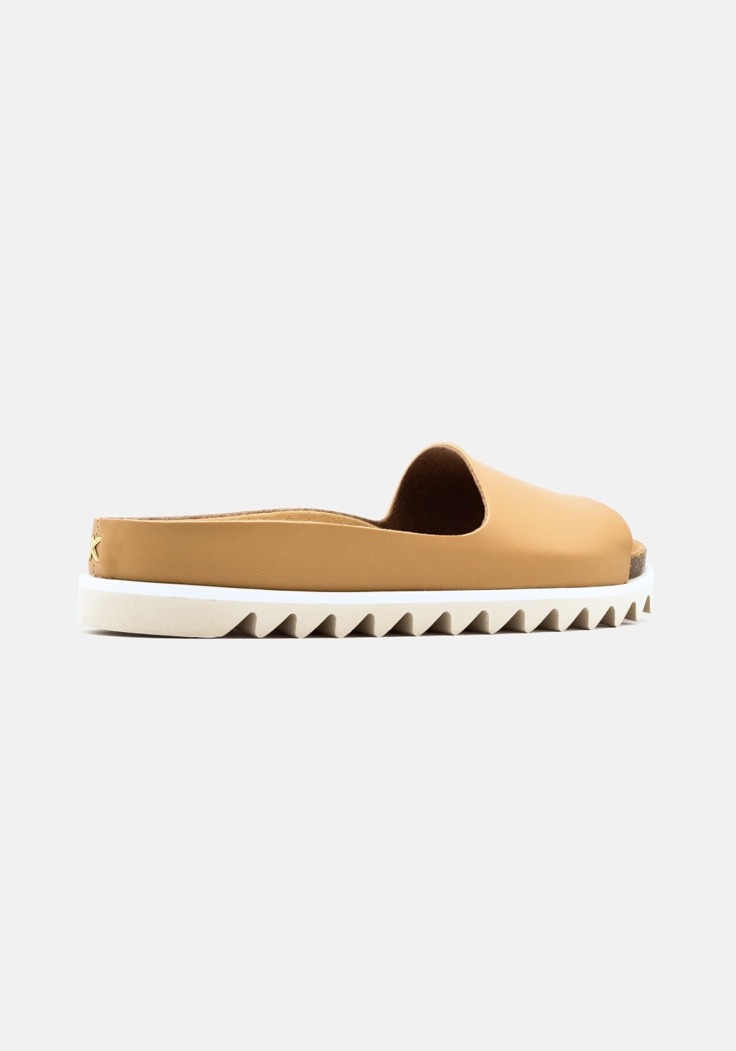 ekn footwear Sandale Palm Sandal Cognac Vegan