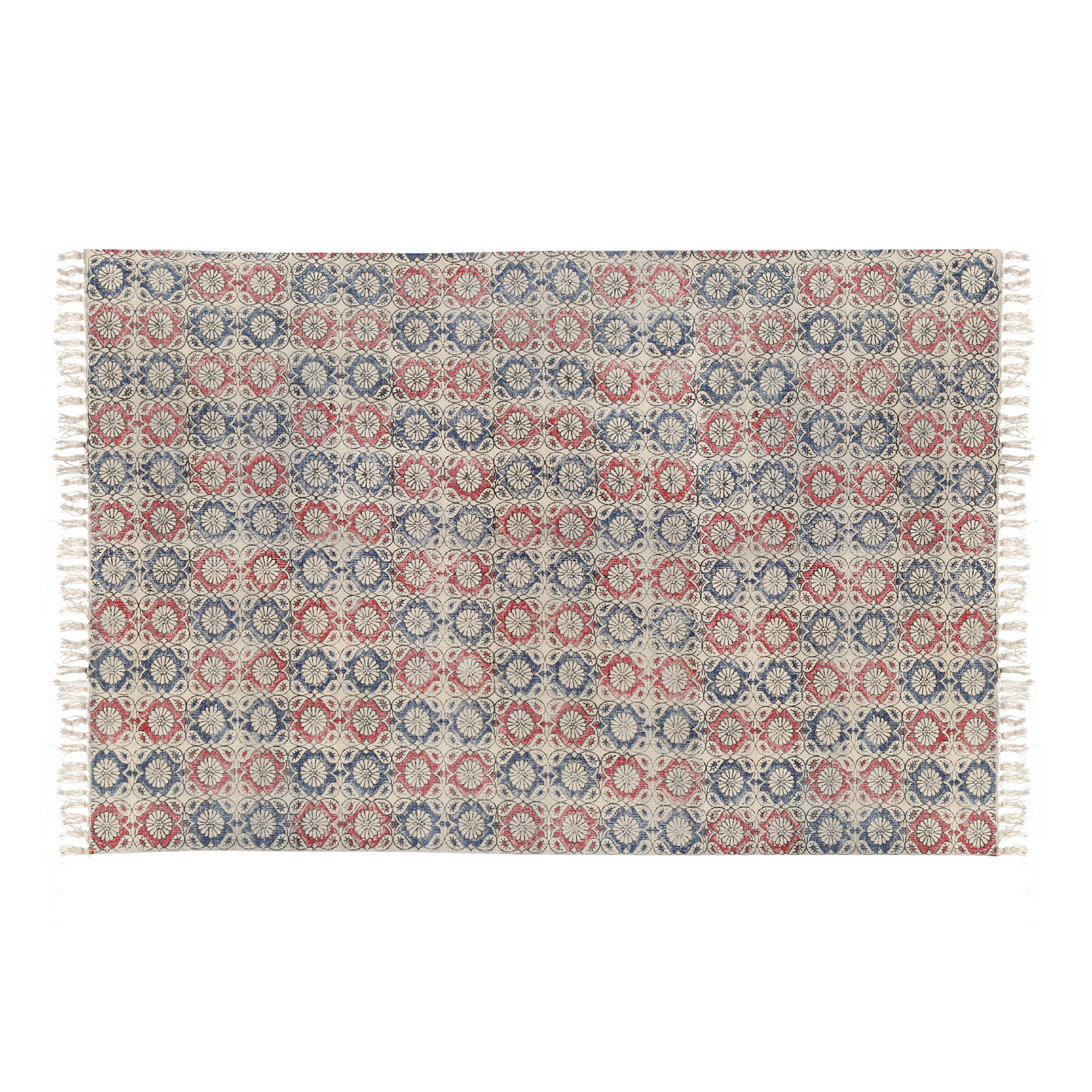 Teppich 'Kokila', multicolor, T 140 cm, B 200 cm von fischer's lagerhaus