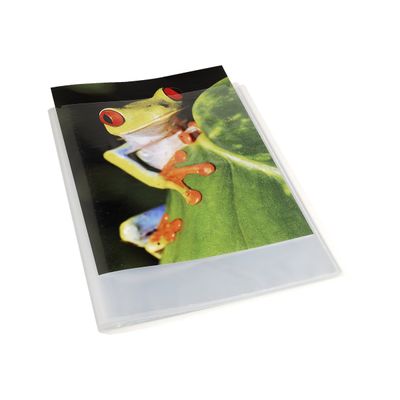 Exacompta Kreacover Chromaline - Porte vues personnalisable - 160 vues - A4 - incolore