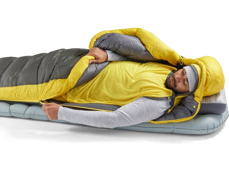 SEA TO SUMMIT Spark -1C/30F L Polyester, Gelb/Schiefergrau Mumienschlafsack