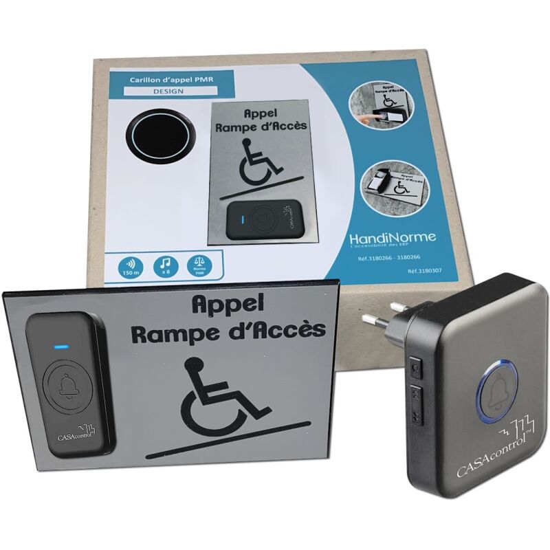 Carillon d'Appel DESIGN pour Rampe d'Accès Mobile