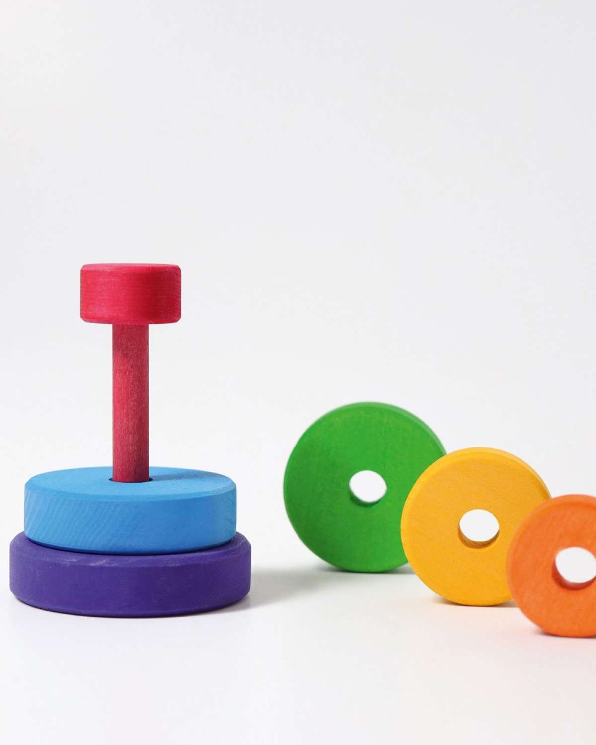 Stabletårn i Tre – Lite 12 cm | Conical tower