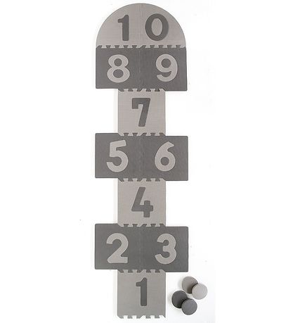 BabyDan Hinkeskumgulv - Jump & Play - Assorteret - Gr?