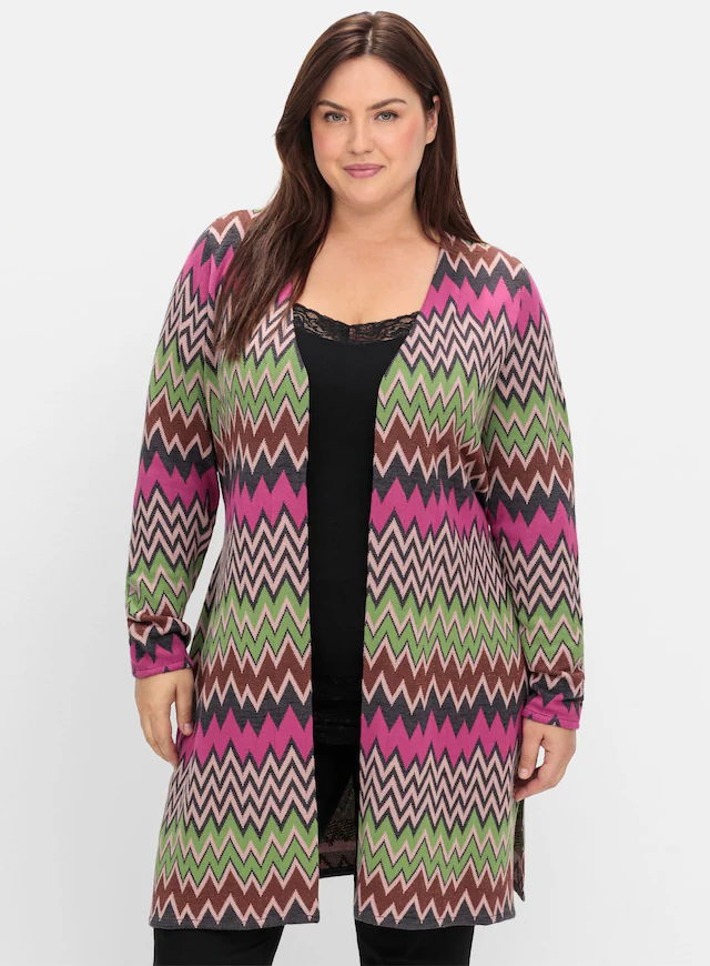 sheego by Joe Browns Longstrickjacke