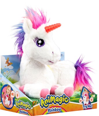 Animagic Glowing Unicorn Interaktiv Leke