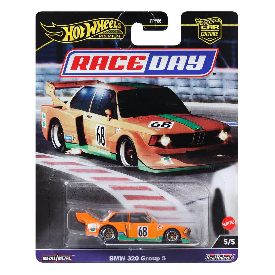 Hot Wheels Premium Race Day BMW 320 Group 5 - 1:64