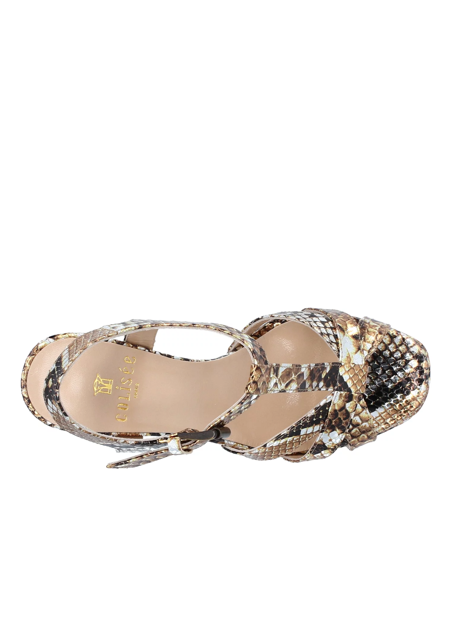 SANDALE RIMA PYTHON BRONZE
