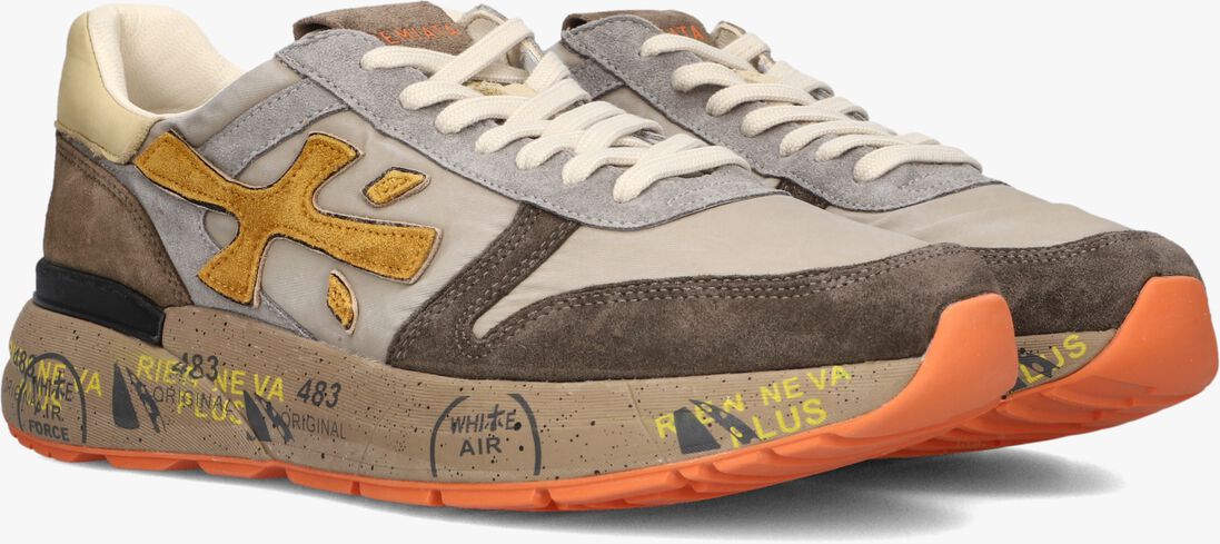 gele premiata lage sneakers mick