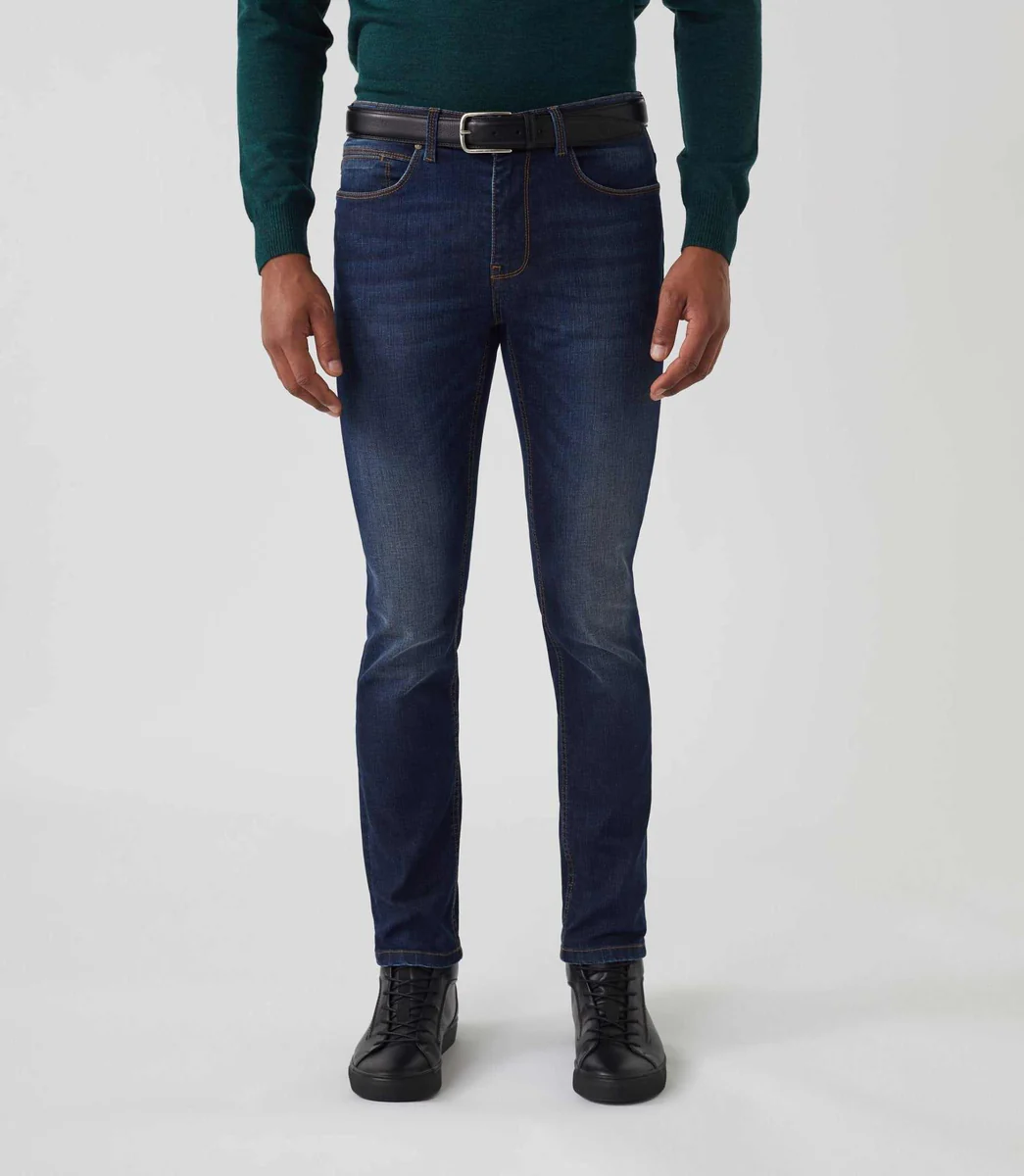 Jean slim bleu moyen 