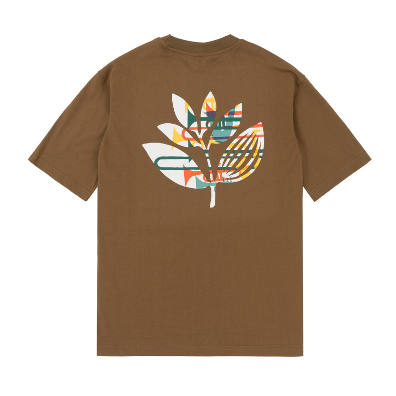 T-SHIRT JAZZ - MARRON