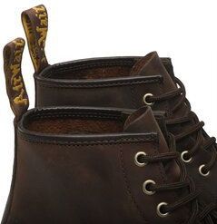 Dr. Martens - 101 Enkellaarzen - Bruin - Crazy Horse Leer