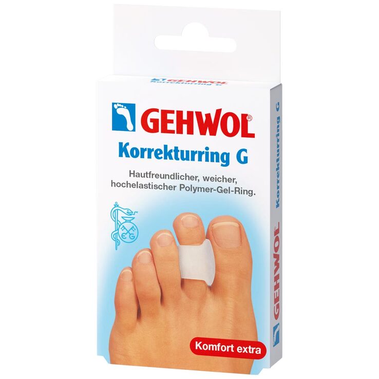 Gehwol Polymer Gel Korrekturring, 3 St