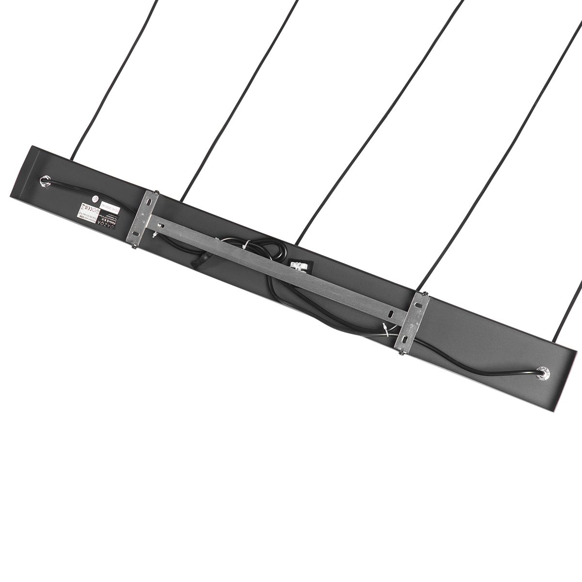 Smart hanglamp zwart incl. 5 Wifi GU10 - Jeana